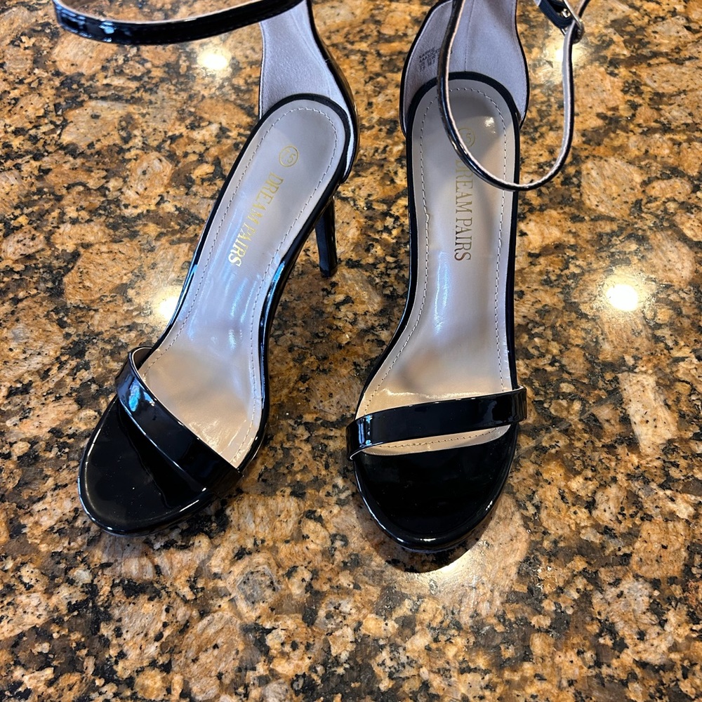 Black Stiletto Heels
